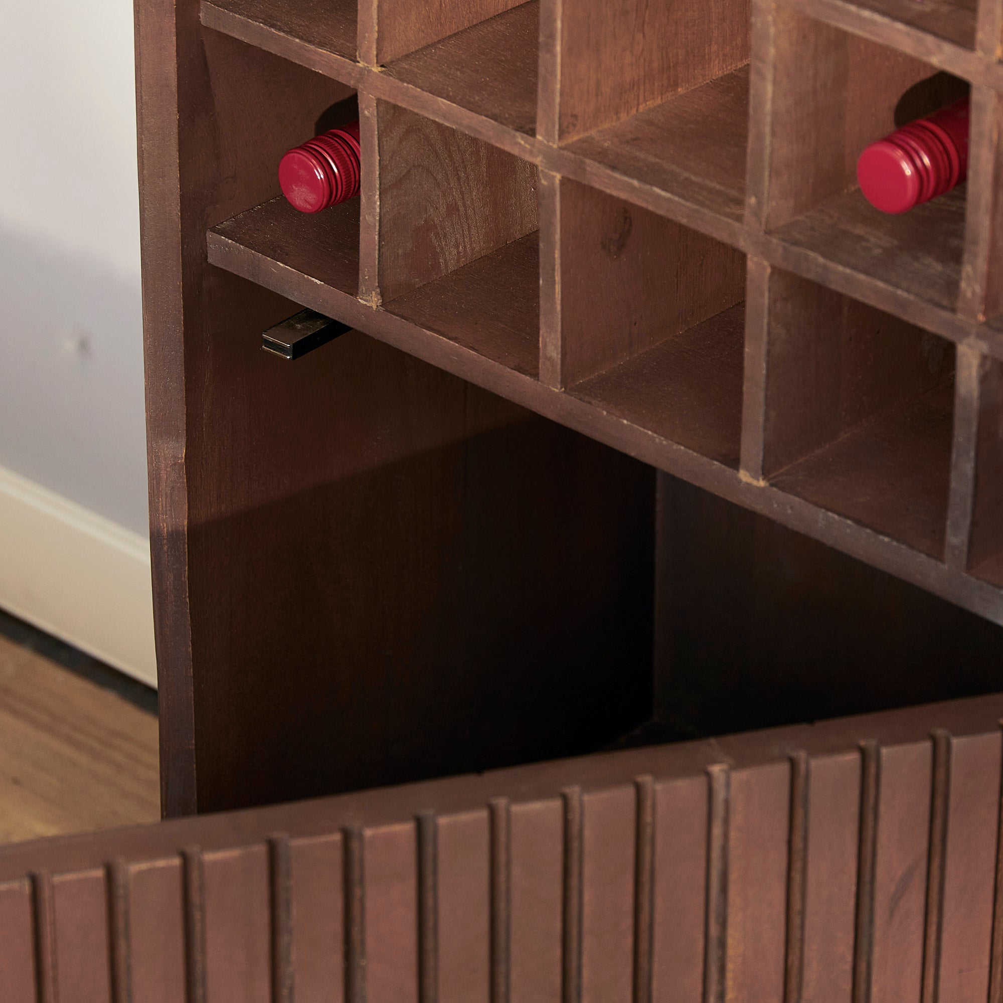 Wijnkast Madison Brown | 55 cm