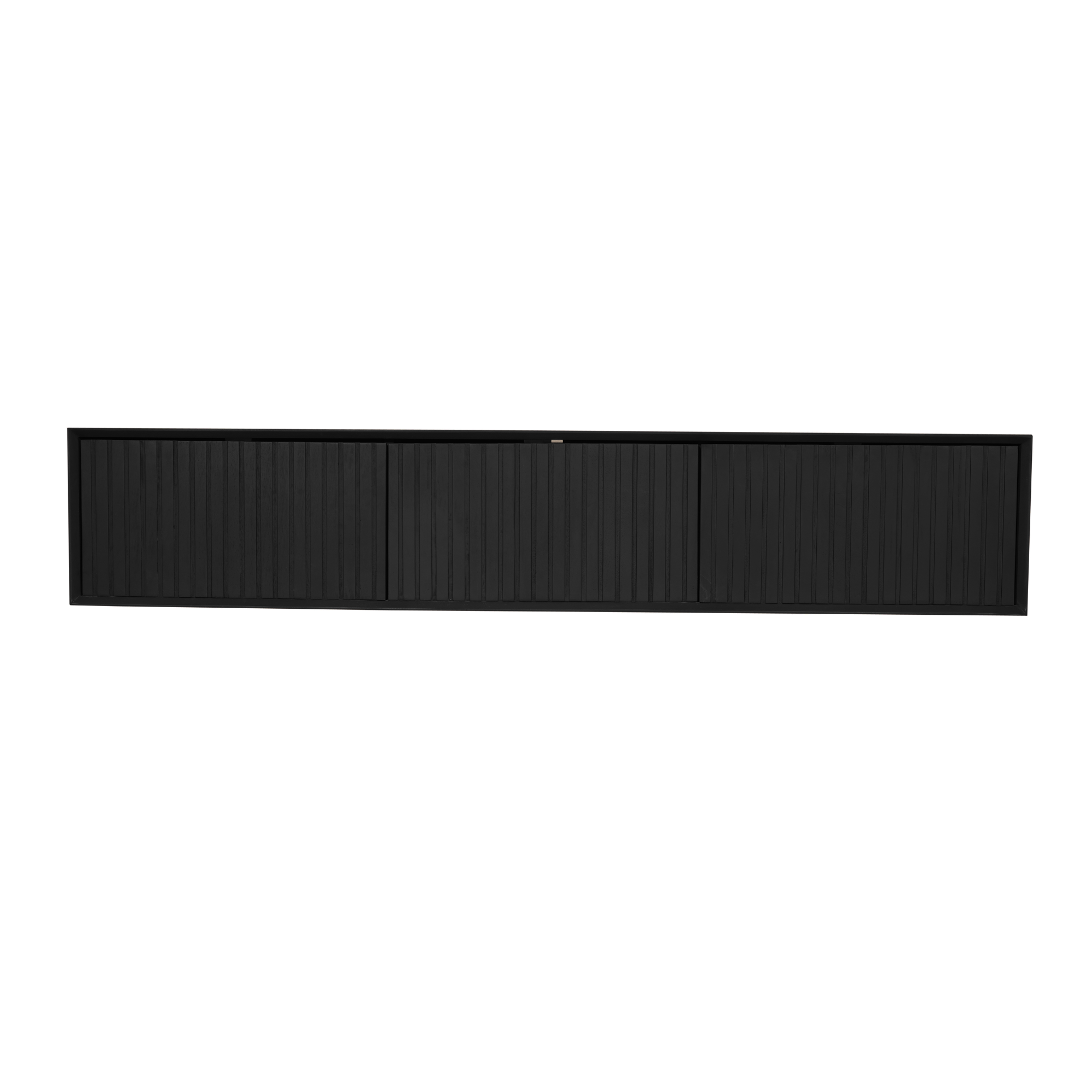 Zwevend tv meubel Madison zwart | 160 cm