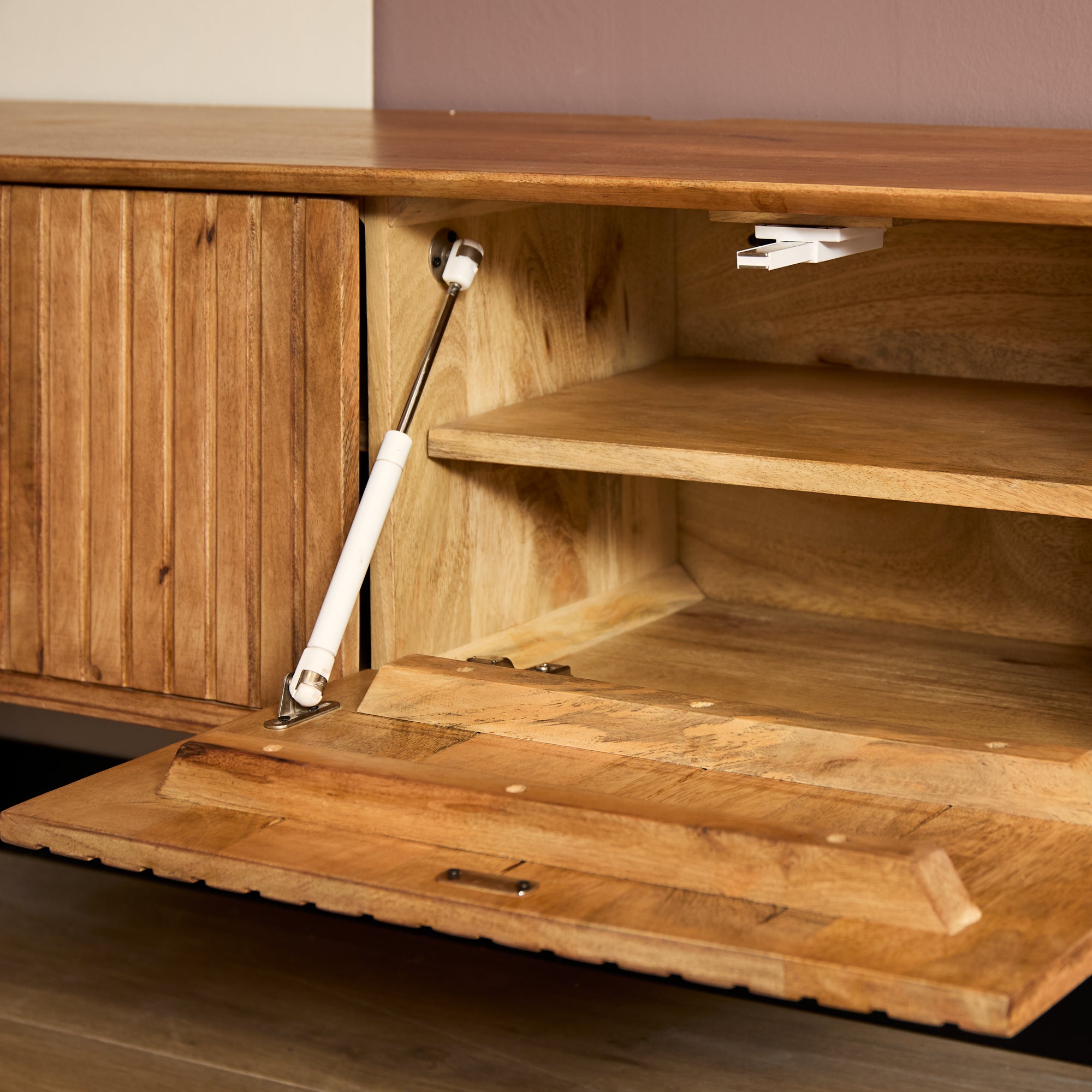 Zwevend tv meubel Madison Naturel | 160 cm