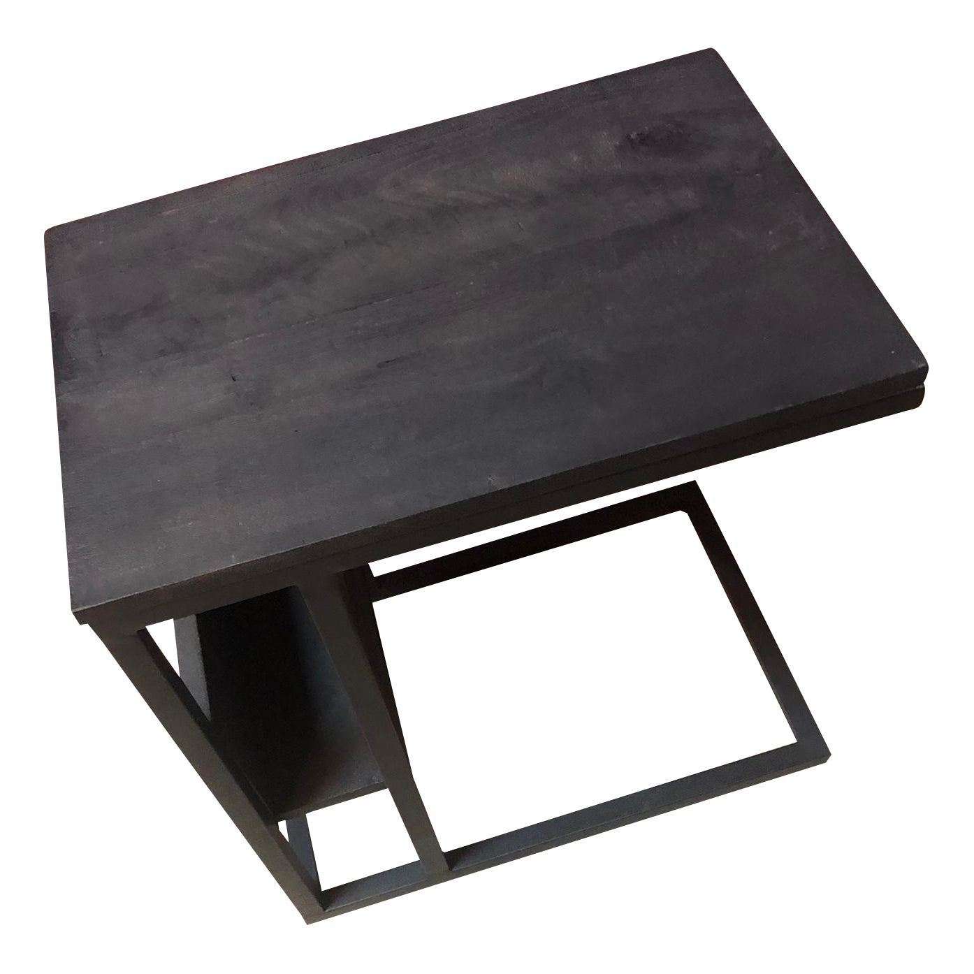 Bijzettafel | Zwart mangohout