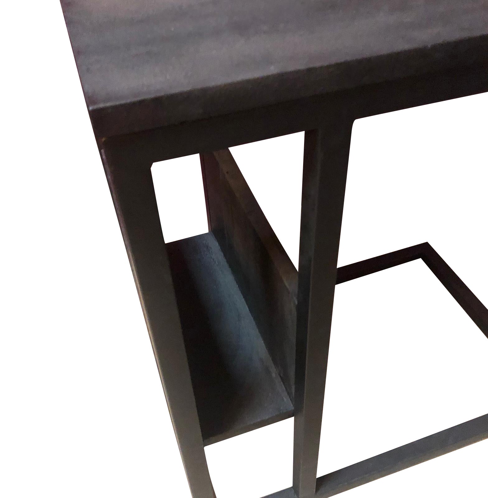 Bijzettafel | Zwart mangohout