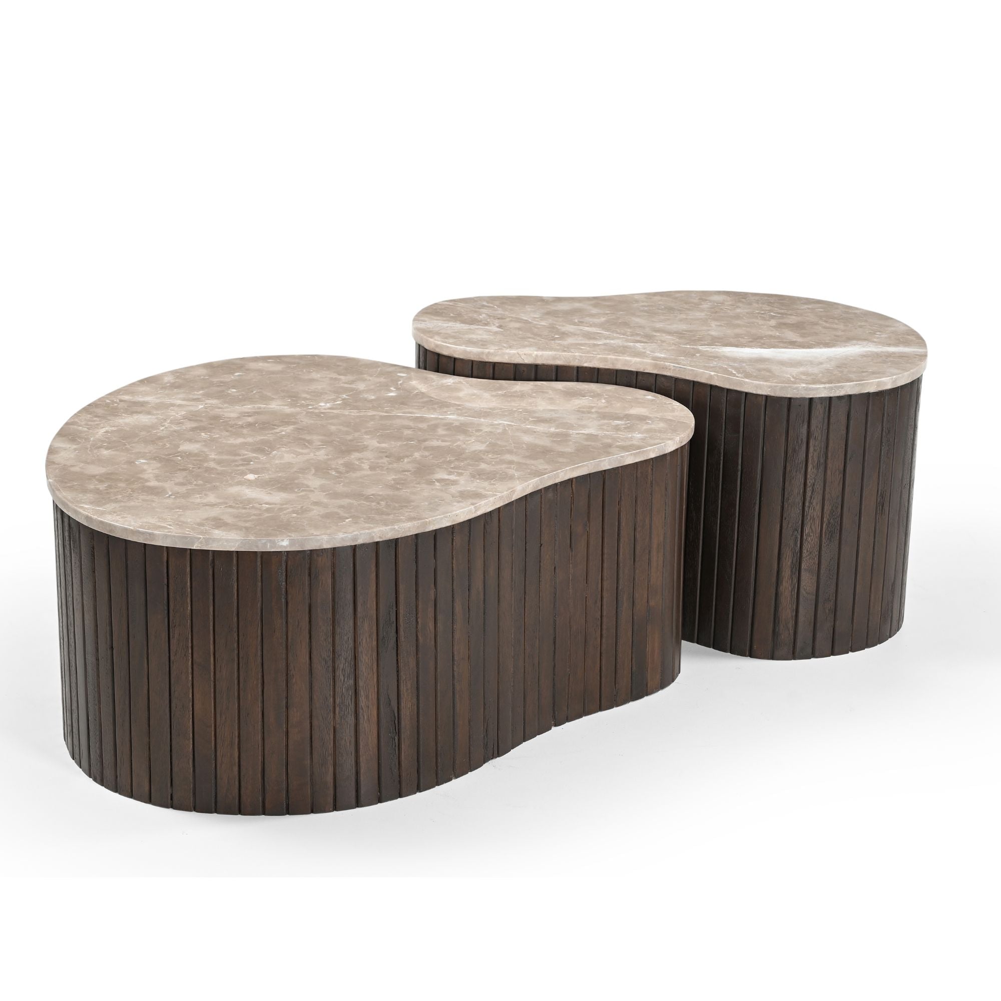 Salontafel Nomi | 70 cm | Travertine