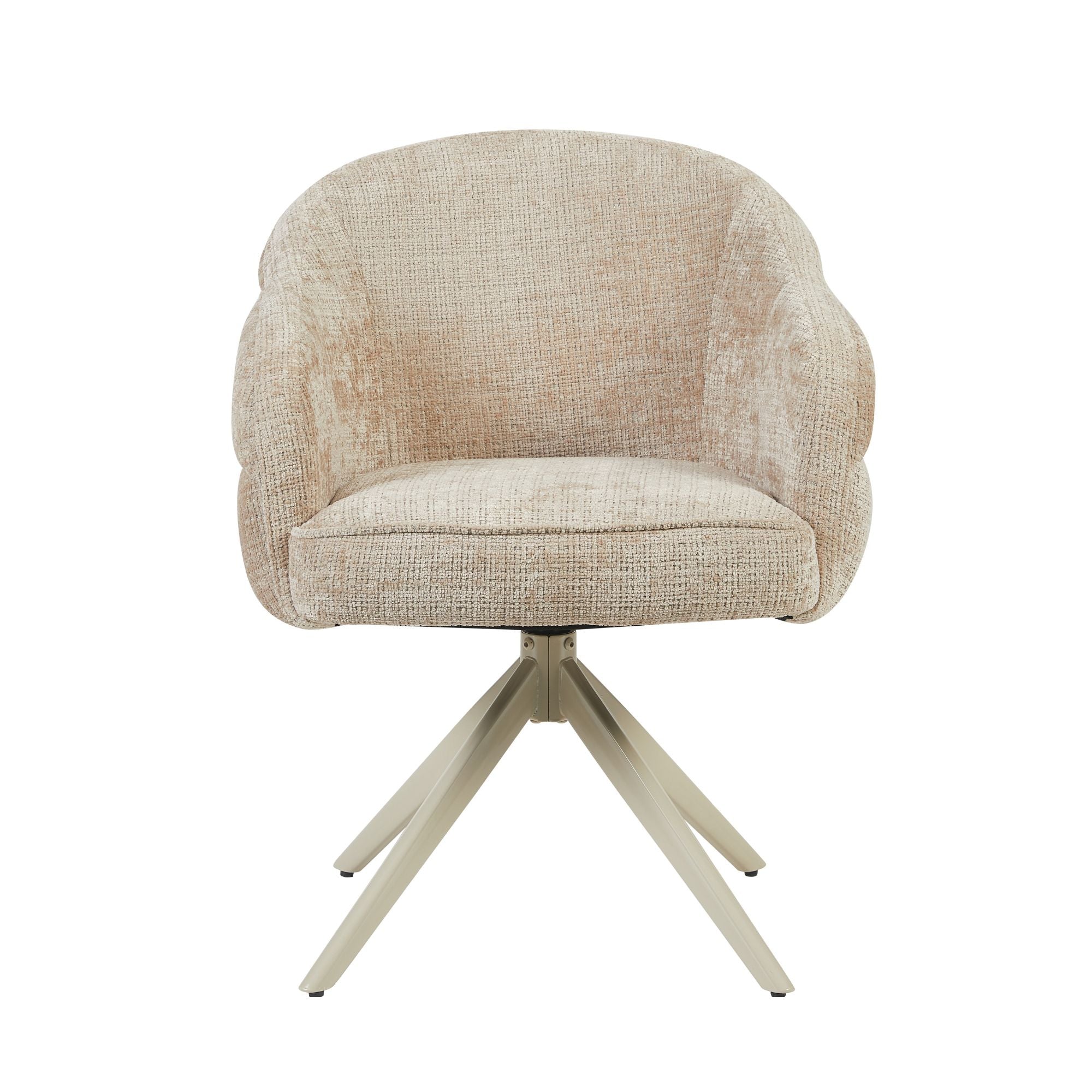 Eetkamerstoel Bella | Beige | Poot Sand