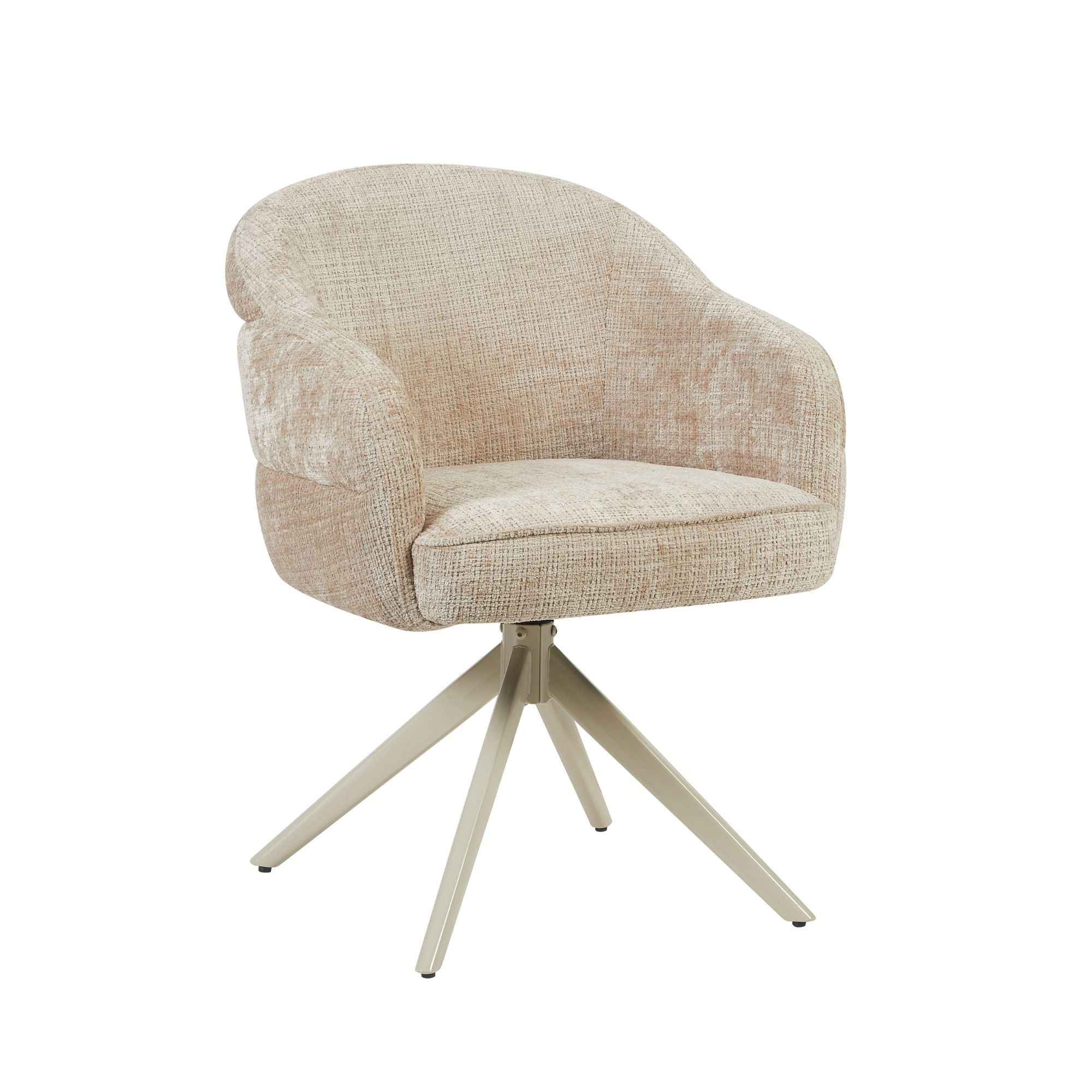 Eetkamerstoel Bella | Beige | Poot Sand