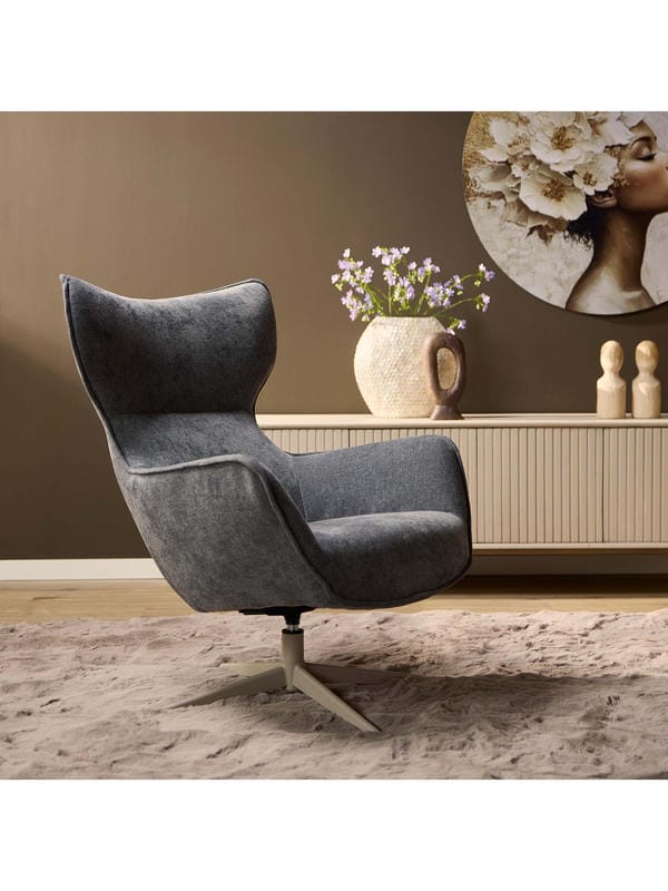 Fauteuil Julia | Antraciet