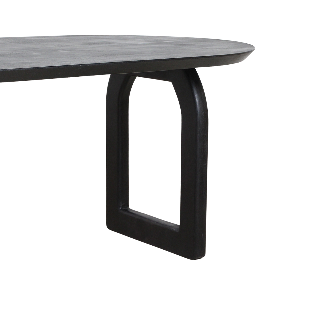 Bullnose eettafel 180cm
