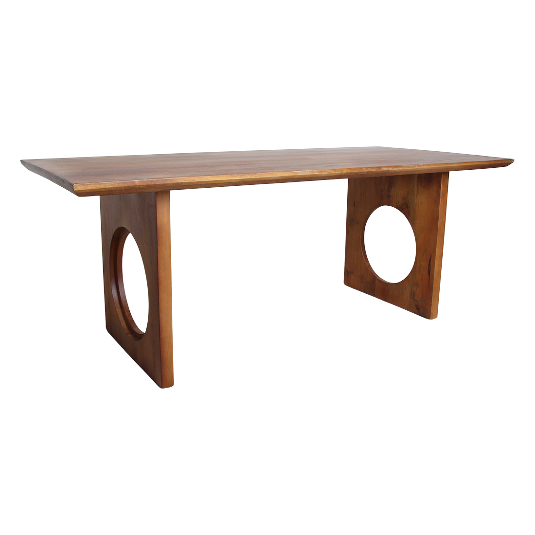 Bullnose Chamfered Loop mangohouten eettafel  - 180 cm