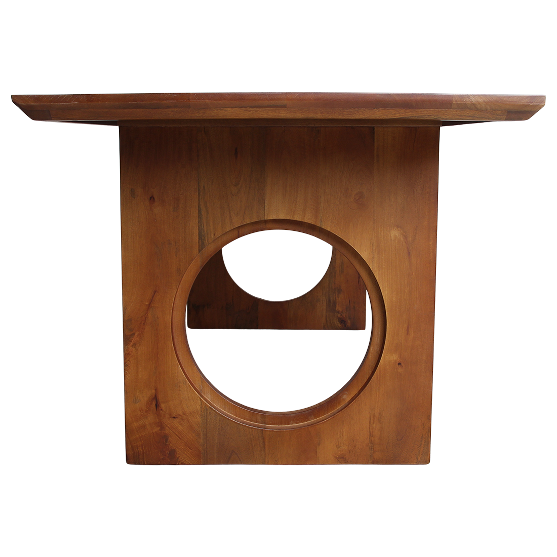 Bullnose Chamfered Loop mangohouten eettafel  - 180 cm