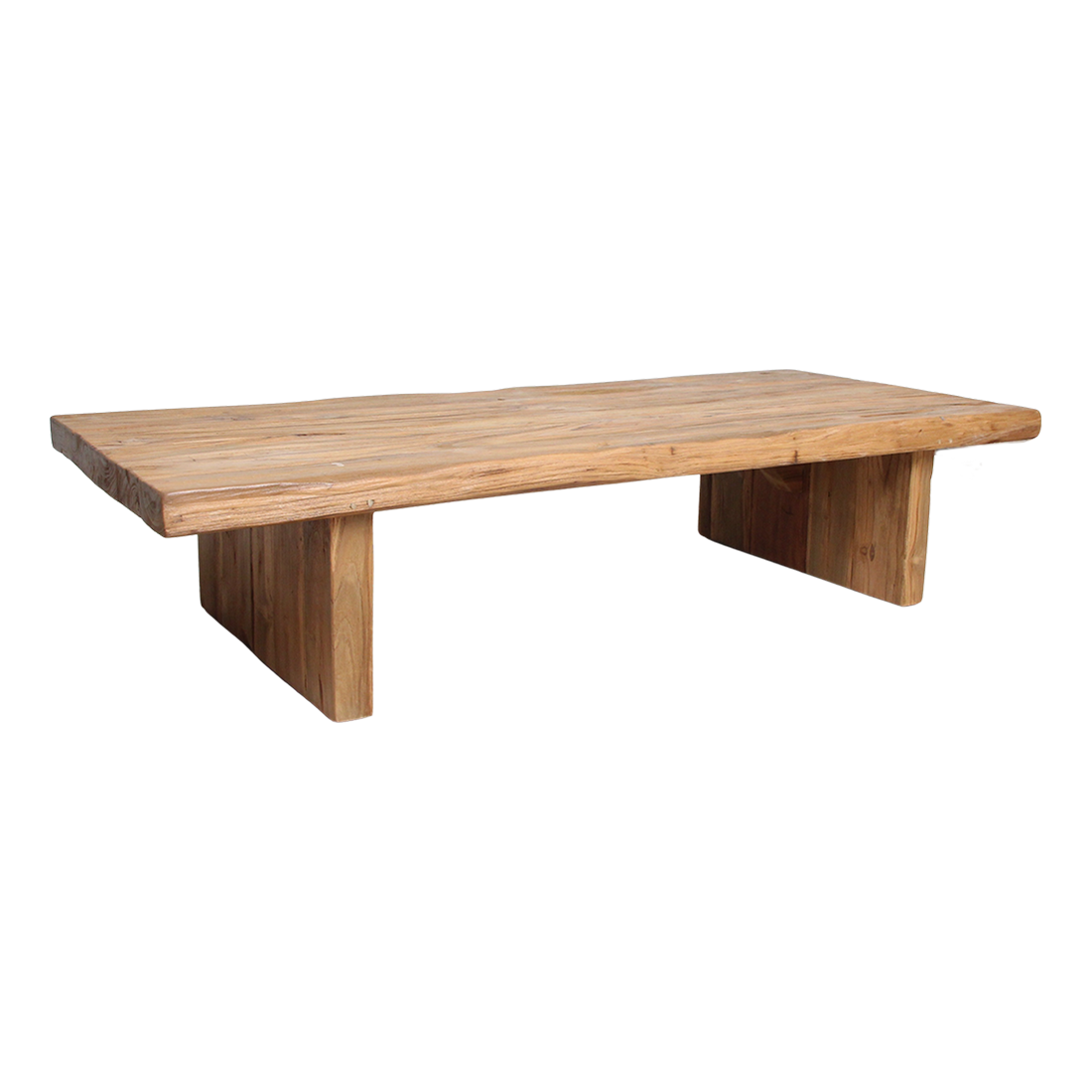 Teakhouten salontafel - FSC-gerecycled - 140x60x30 cm
