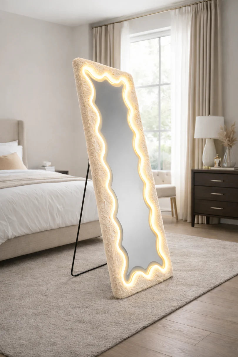 Spiegel teddy met verlichting