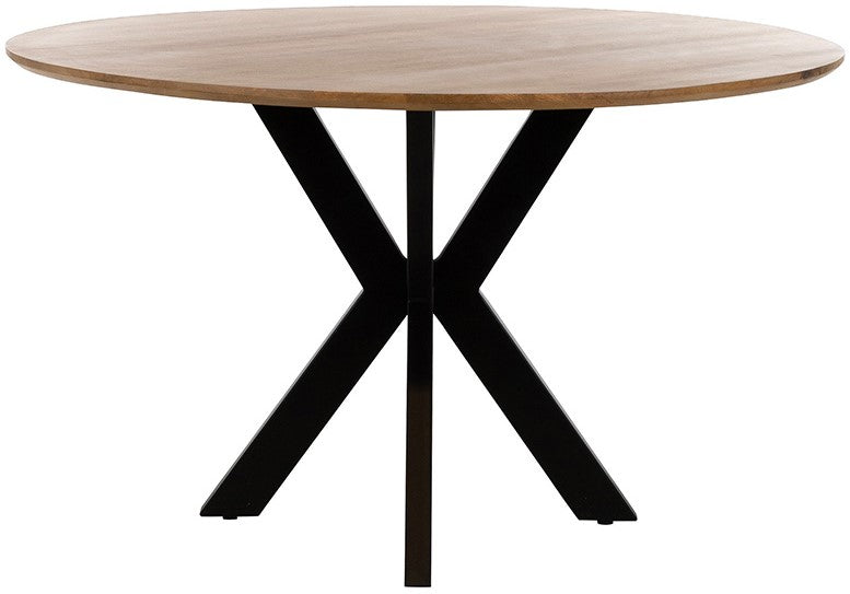 Eetkamertafel Ø150, Mango Smooth Natural