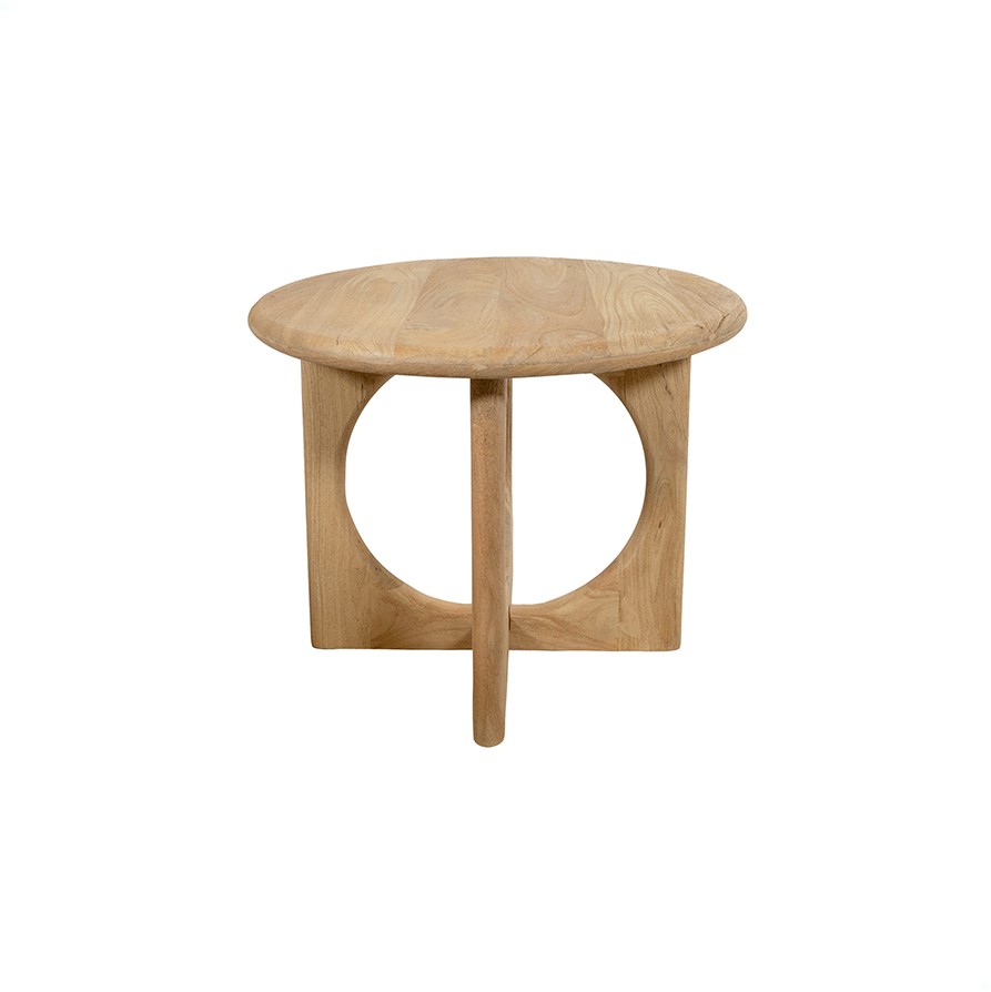 Salontafel Zodiac Ø60 in Acacia Groovy Natural