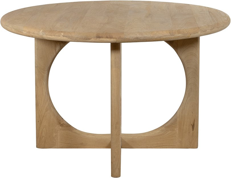 Eetkamertafel Ø130, Acacia Groovy Natural