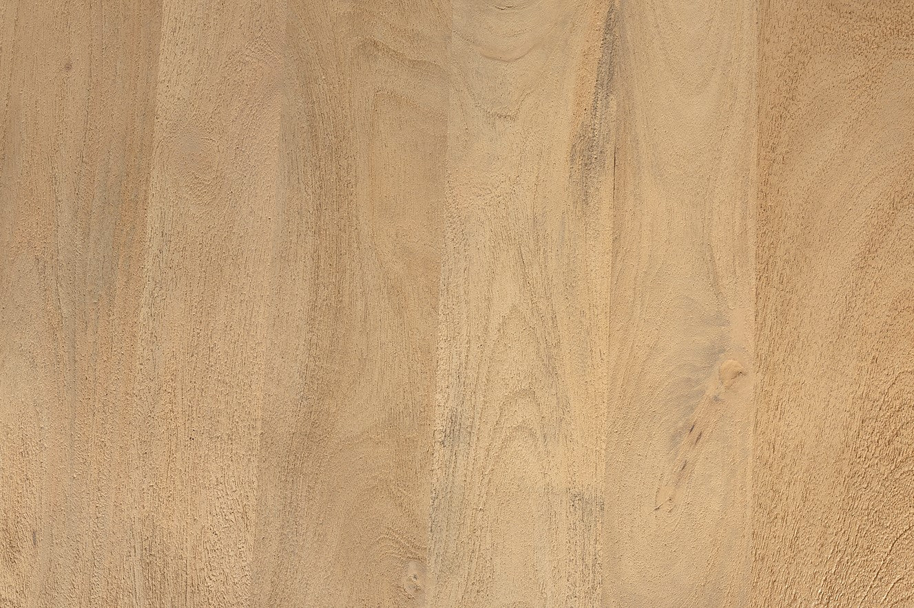 Eetkamertafel Ø130, Acacia Groovy Natural