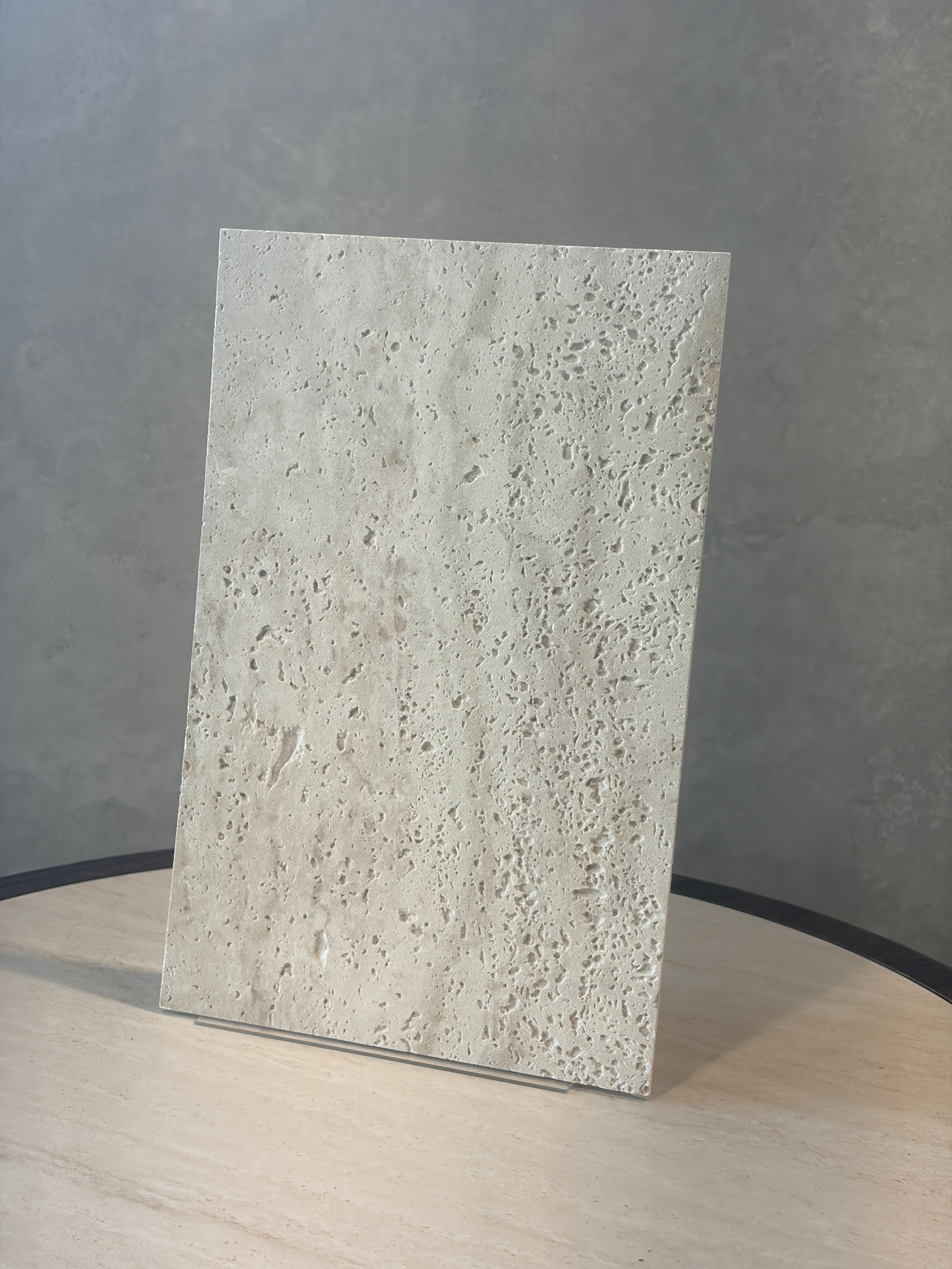 Natuurlijk paneel - Travertine donker 280 x 60 cm